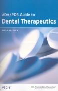 Ada/Pdr Guide To Dental Therapeutics