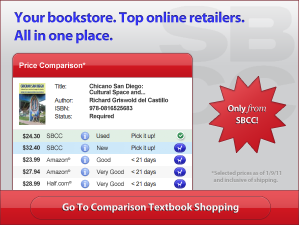 Go to Comparison Textbook Shopping