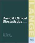 Basic and Clinical Biostatistics. Text with CD-ROM for Windows