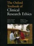Oxford Textbook of Clinical Research Ethics - cover photo