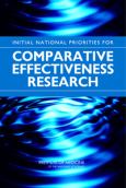 Initial National Priorities for Comparative Effectiveness Research - cover photo