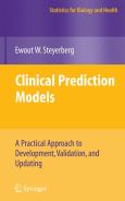 Clinical Prediction Models: A Practical Approach to Development, Validation, and Updating - cover photo