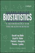 Biostatistics: A Methodology for the Health Sciences - cover photo