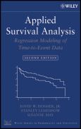 Applied Survival Analysis: Regression Modeling of Time-to-Event Data - cover photo