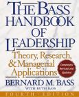 Bass Handbook of Leadership: Theory, Research, and Managerial Applications - cover photo