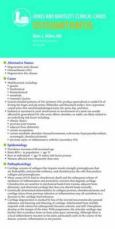 Jones and Bartlett Clinical Card: Osteoarthritis. Laminated Fold Out Card - cover photo