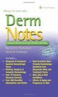 Derm Notes: Dermatology Clinical Pocket Guide. Baker's Dozen in Point of Purchase Display. - cover photo