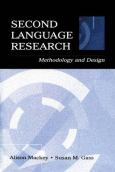 Second Language Research: Methodology and Design - cover photo