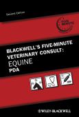 Blackwell's Five-Minute Veterinary Consult: Equine PDA. CD-ROM for Palm OS, Pocket PC and Windows CE - cover photo