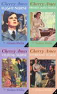 Cherry Ames Nursing Series. Boxed Set of 4 Books. 5-8 - cover photo