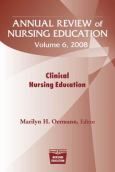 Annual Review of Nursing Education: Clinical Nursing Education - cover photo