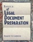Basics of Legal Document Preparation - cover photo