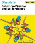 Blueprints Notes and Cases - Behavioral Science and Epidemiology - cover photo