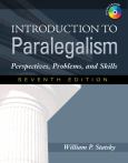 Introduction to Paralegalism: Perspectives, Problems, and Skills. Text with CD-ROM for Windows