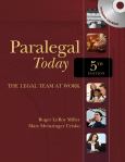 Paralegal Today: The Legal Team at Work. Text with CD-ROM for Windows and Macintosh - cover photo