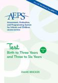 AEPS Volume 2: Test for Birth to Three Years to Six Years - cover photo
