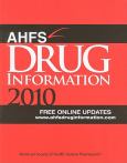 American Hospital Formulary Service (AHFS) Drug Information - cover photo