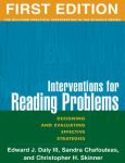 Interventions for Reading Problems: Designing and Evaluating Effective Strategies - cover photo