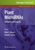 Plant MicroRNAs - cover photo