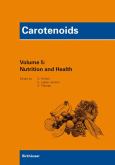 Carotenoids: Nutrition and Health - cover photo