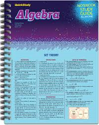 Algebra Spiral Notebook
