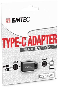 Adapter, Emtec Usb 3.0 To Type-C 3.1