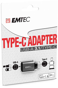 ADAPTER, EMTEC USB 3.0 TO TYPE-C 3.1