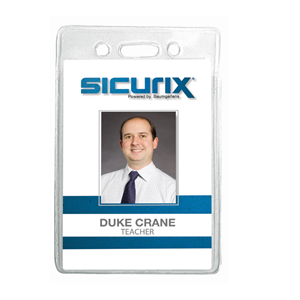 BADGE HOLDER VERTICAL 12 PK