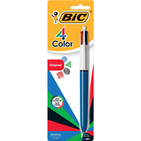 BIC 4 COLOR PEN CARDED