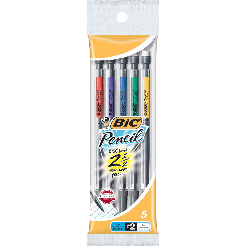 Mechanical Pencil 5Mm 5Pk (SKU 10125052215)