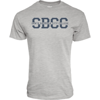 BLUE 84 SPLIT SBCC TEE