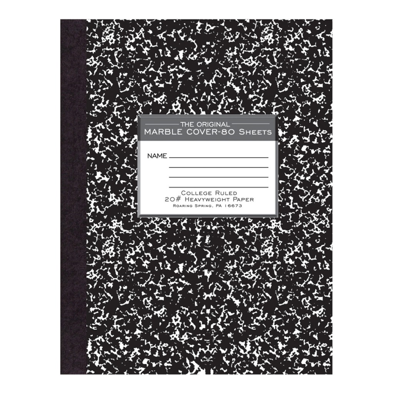 Composition College Ruled Notebook (SKU 10052204203)