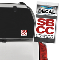DECAL SBCC BLOCK LETTER