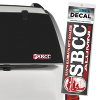 DECAL SBCC OVAL SEAL ALUMNI