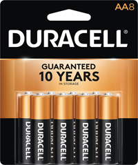 Duracell Aa 8Pk Coppertop Batteries