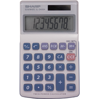 EL-240SAB HANDHELD CALCULATOR