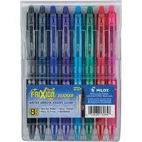 PEN FRIXION CLICKER 8PK ERASABLE