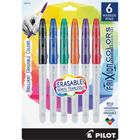 Markers, Frixion Colors Bold Ast 6Pk