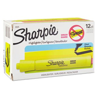 HIGHLIGHTER SHARPIE ACCENT YELLOW DOZEN