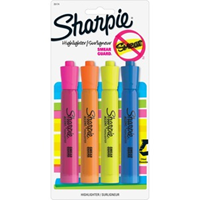 HIGHLIGHTER SHARPIE MAJOR ACCENT 4PK