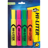 Hi-Liter Flo 4Pk Highlighters