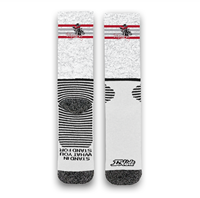 ISLIDE ATHLETIC SOCK VAQ WHITE