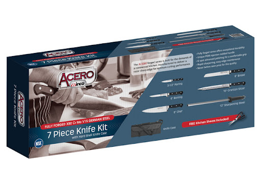 Acero Winco 7 Pieceknife Set With Case (SKU 11029120254)