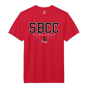LEAGUE JERSEY SLUB TEE RED