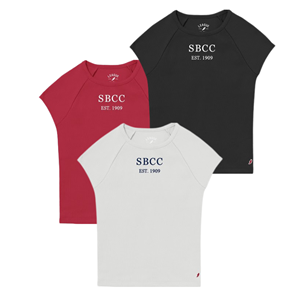 LEAGUE RETRO RIB BABYDOLL TEE