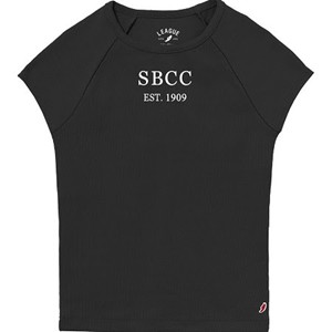LEAGUE RETRO RIB BABYDOLL TEE