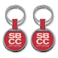 LXG DOUBLE RING KEYTAG RED SBCC