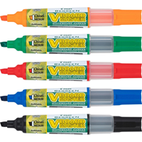 MARKER PILOT BEGREEN DRY ERASE CHISEL 5PK