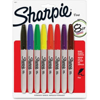 Marker Sharpie Fine 8 Pk
