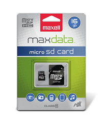 Maxell Micro Sdhc 16Gb Class 10 Sd Card